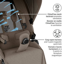 Charger l'image dans la galerie, Fame Stroller & Mico Luxe+ Car Seat Travel System