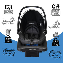 Load image into Gallery viewer, Cosco Light 'n Easy Travel System - Tuxedo Black