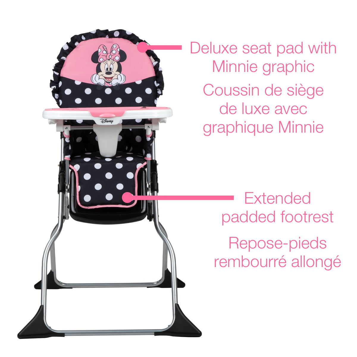 Peeking Minnie 3D Ultra High Chair