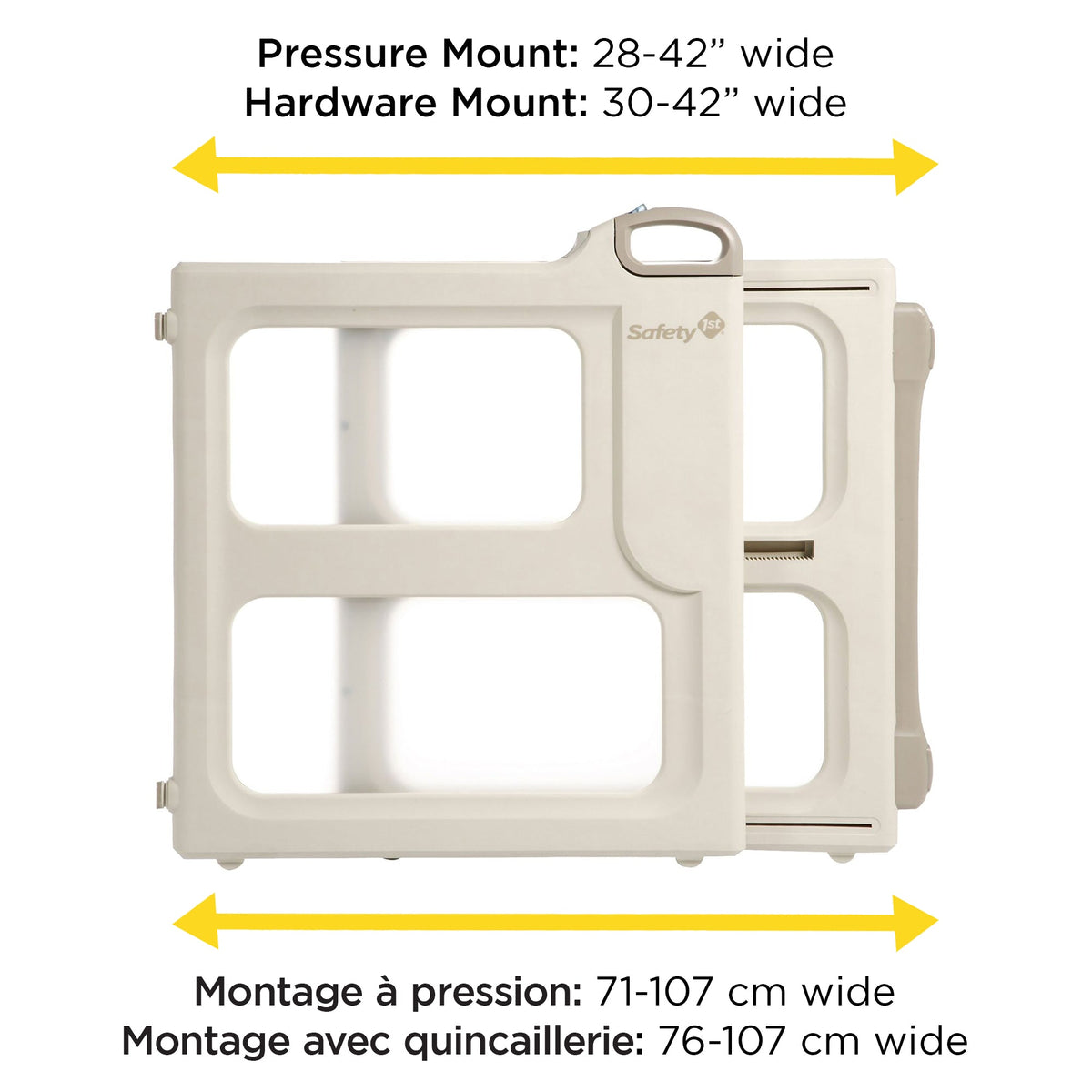 Pressure Mounted Safety First Plastic Baby Gate Safety 1st Lift N