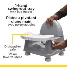 Load image into Gallery viewer, Easy Care Swing Tray Booster