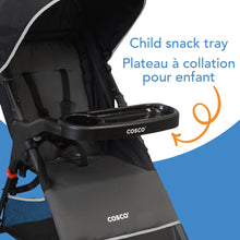 Load image into Gallery viewer, Cosco Light 'n Easy Travel System - Tuxedo Black