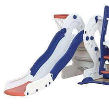 Load image into Gallery viewer, Indoor slide & Swing & Ball frame & Basketball stands