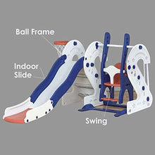 Load image into Gallery viewer, Indoor Slide & Swing & Ball frame