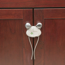 Load image into Gallery viewer, Side by Side Cabinet Lock White - 1 Pack