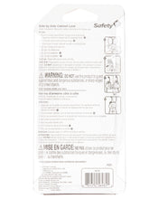 Load image into Gallery viewer, Side by Side Cabinet Lock White - 1 Pack