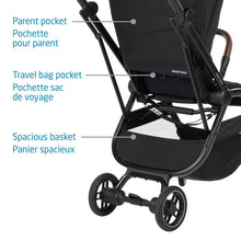 Load image into Gallery viewer, Leona Ultra Compact Stroller - Essential Black