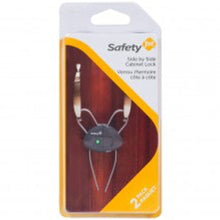 Charger l'image dans la galerie, Serrure d'armoire côte à côte, charbon de bois - paquet de 2