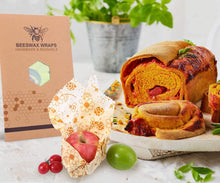 Load image into Gallery viewer, Beeswax Organic Food Wraps