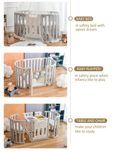 Load image into Gallery viewer, Multifunctional Baby/Kid Bed