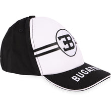 Load image into Gallery viewer, Bugatti Logo Cap in Black and White
