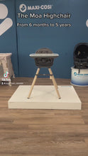 Load and play video in Gallery viewer, Moa High Chair - Beyond Graphite
