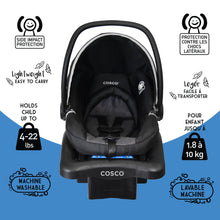 Charger l&#39;image dans la galerie, Cosco Light &#39;n Easy Travel System - Tuxedo Noir
