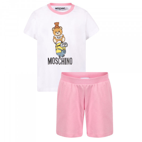 Ensemble t-shirt et bermuda Moschino Kids 