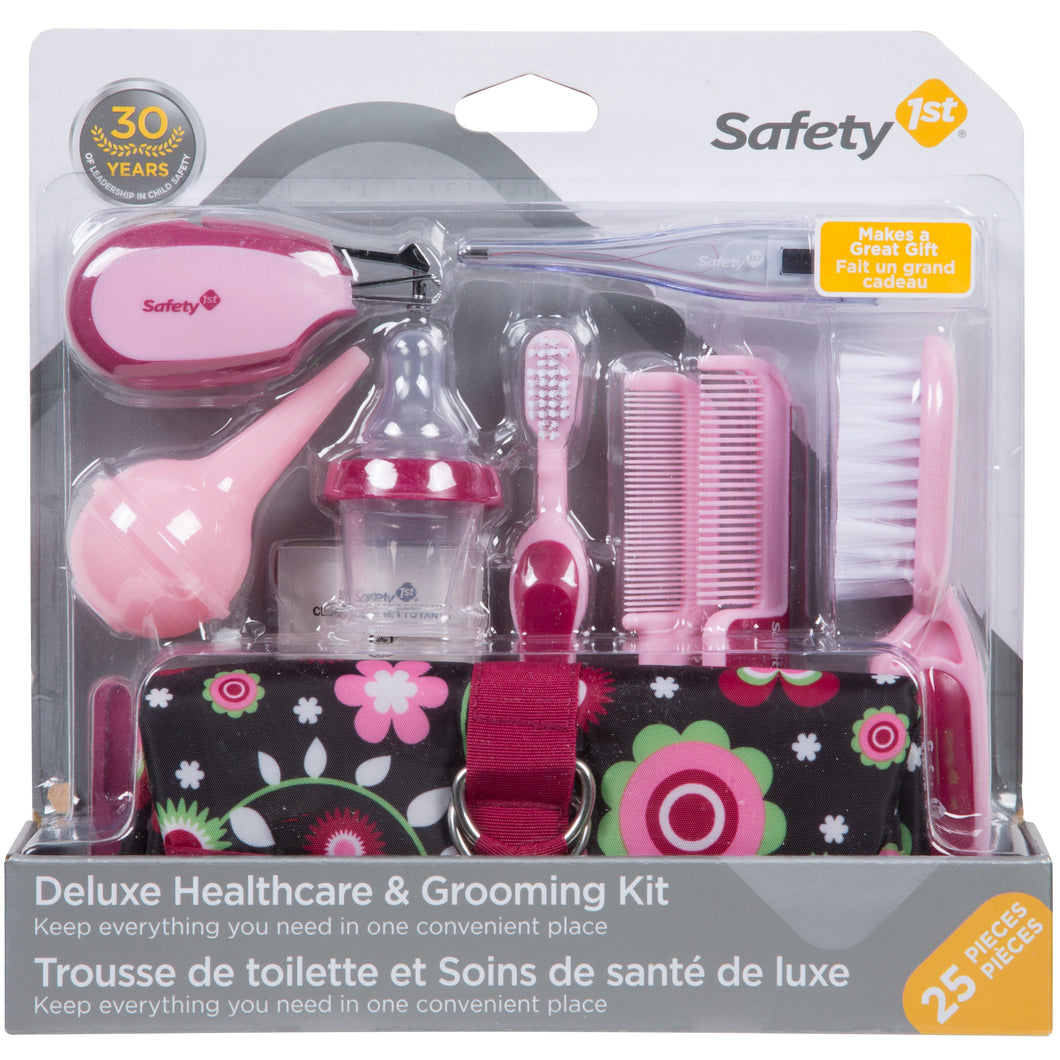 Deluxe Health and Grooming Kit Pink