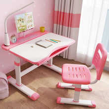 Load image into Gallery viewer, Kids  Study Desk and Chair set with Led lamp
