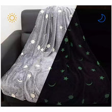 Load image into Gallery viewer, Glow In The Dark Luminous Blanket For Kids
