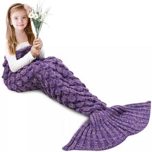 Load image into Gallery viewer, Mermaid Tail Blankets

