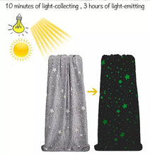 Load image into Gallery viewer, Glow In The Dark Luminous Blanket For Kids
