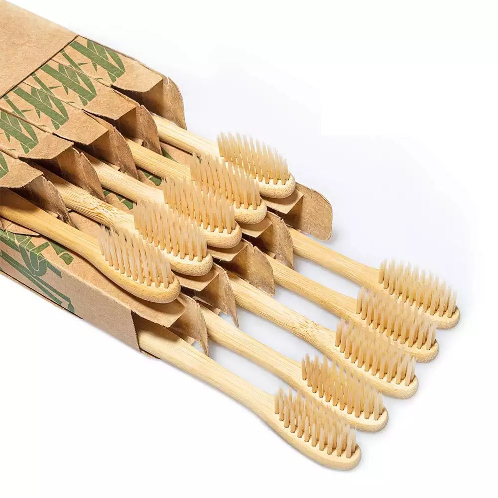 Bamboo Toothbrash, Organic & Biodegradable.