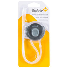 Load image into Gallery viewer, Secure Close Handle Lock Black - 1 pack
